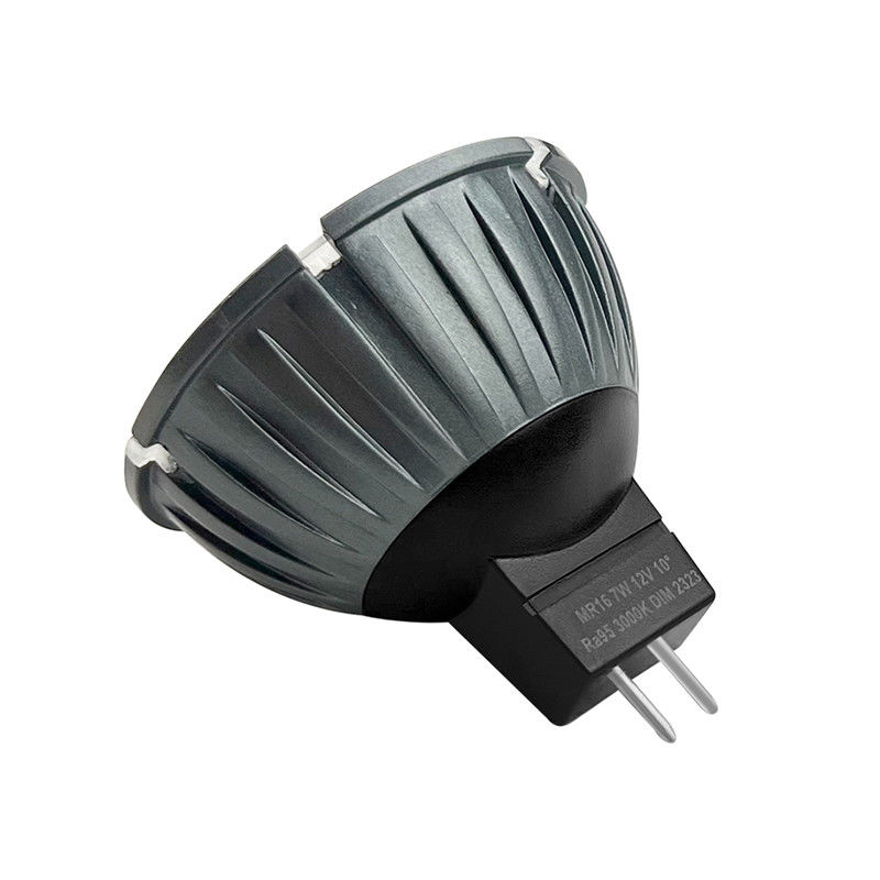 7W MR16 низковольтные лампочки Pwm Dimming GU5.3 3000K CRI 98 с 3-летней гарантией