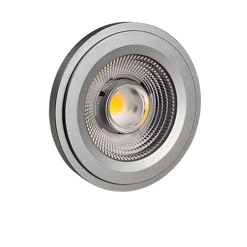 Сплавленный алюминий GU10 ES111 AR111 LED лампочка 230V 16W 2700K 12 градусов Очень теплый белый нетуманный CRI 90
