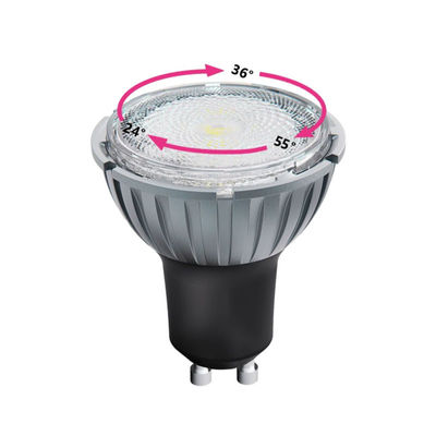 GU10 светодиодные прожекторы 7.5 Вт 4000 К 230 Вт Zoomable Ra98 Dimmable LED Bulbs