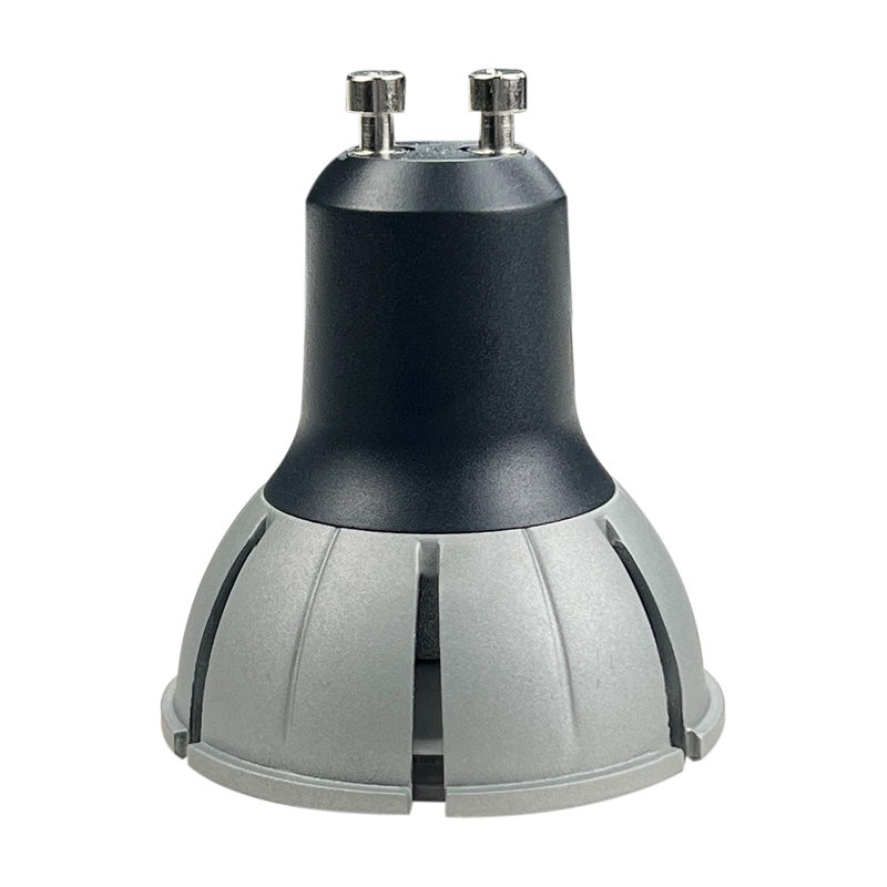 Светодиодная лампа GU10, 7,5 Вт, угол луча 60°, 3-ступенчатая регулировка цветовой температуры 1700K-2600K-5000K, настенный выключатель, без диммирования, металлический корпус, 230 В