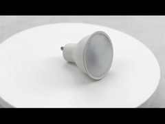 CRI 80 GU10 Микроволновой датчик Прожектор 2700K Теплый белый 7W